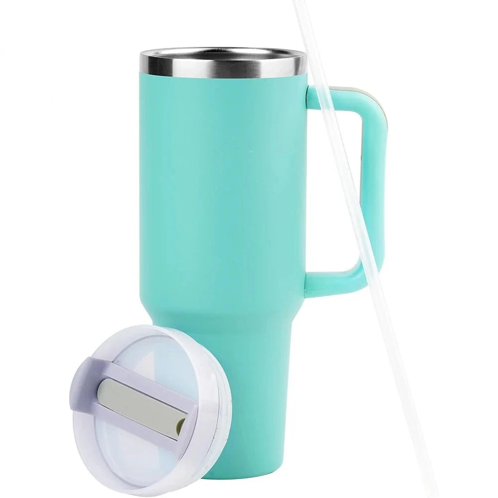 The Mint Green Quencher Tumbler  | 40 oz